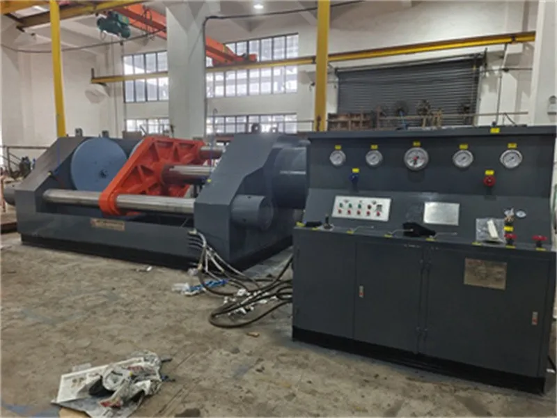 Гидравлический испытательный стенд для клапанов сверхбольшого размера упакован и доставлен в Россию (2)