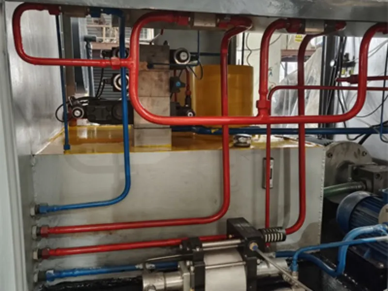 Гидравлический испытательный стенд для клапанов сверхбольшого размера упакован и доставлен в Россию (5)