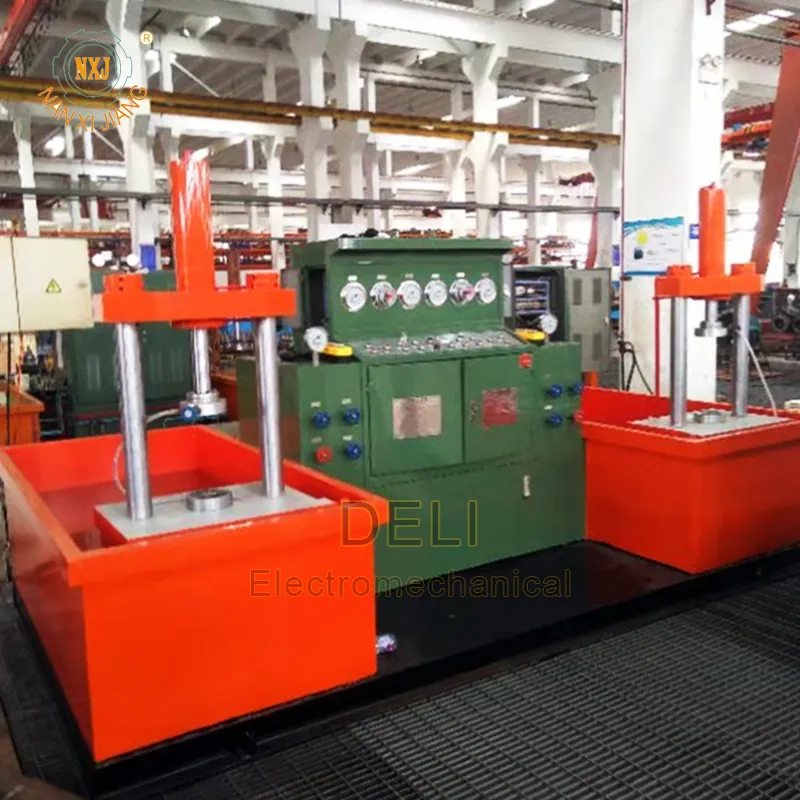 Гидравлический стенд для испытания клапанов модели YFS-LC100200 (вертикальный, комбинированный и погр