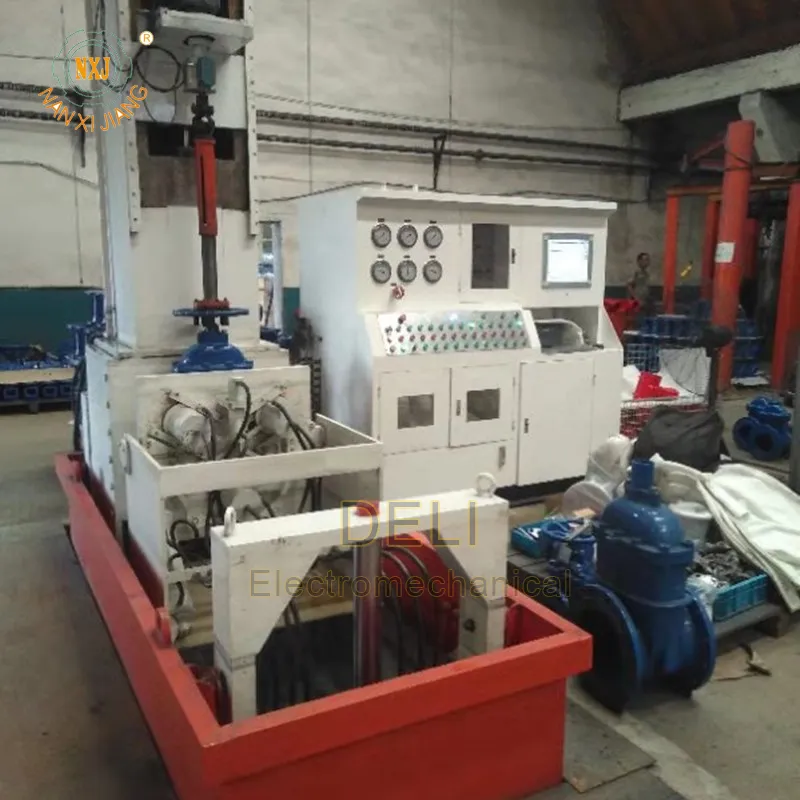 Гидравлический стенд для испытания клапанов на давление и крутящий момент модели YFS-ZCN300 (2)