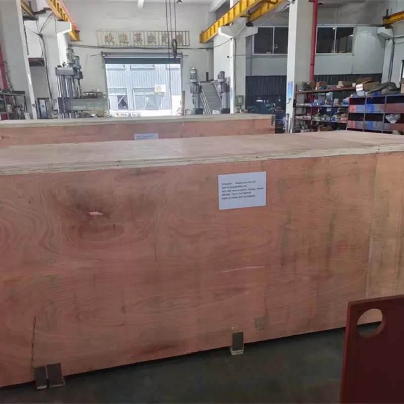 Качественные стенды для испытания клапанов упаковываются и экспортируются в Канаду (1)